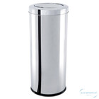 Lixeira De Aço Inox Para Sala De Recepção