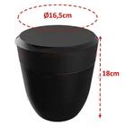 Lixeira De Bancada Smart 2 5l Preto Crippa