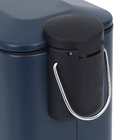 Lixeira de Banheiro com Pedal 5L Azul Matte Aemaxx