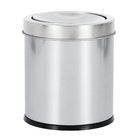 Lixeira de Banheiro Pia 3,2L Inox Prata 3032/201 Brinox