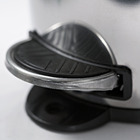 Lixeira de Banheiro Chão 3L Inox Prata Brinox