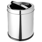 Lixeira de Banheiro Chão 5,4L Inox Prata 3032/202 Brinox