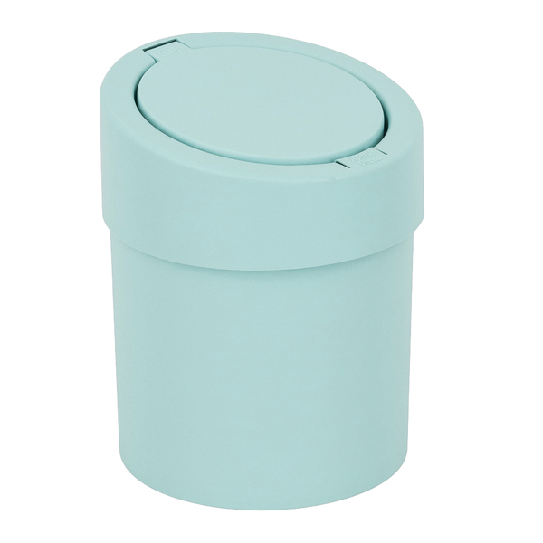 Lixeira de Banheiro Chão com Tampa 5L Plástico Verde Brinox