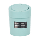 Lixeira de Banheiro Chão com Tampa 5L Plástico Verde Brinox