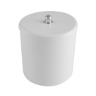 Lixeira de Banheiro Chão 6L Plástico Branco Astra