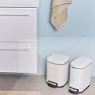 Lixeira de Banheiro Dustbins Remix Branca 6L Sensea