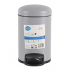 Lixeira de Banheiro Easy Cinza 3L Sensea