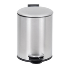 Lixeira de Banheiro Inox com Pedal 3L Escovada Aemaxx