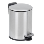 Lixeira de Banheiro Inox com Pedal 3L Escovada Aemaxx
