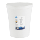 Lixeira de Banheiro Plástico Branco 5L Tampa Top Sensea