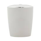 Lixeira de Banheiro Plástico New Belly Bege 5L Martiplast