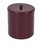 Lixeira de Banheiro Plástico Roxo 6L Tampa