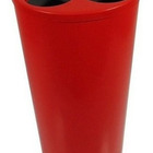 Lixeira De Copo Descartável Com 5 Tubos Água Café E Palhetas