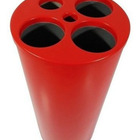 Lixeira De Copo Descartável Com 5 Tubos Água Café E Palhetas