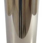 Lixeira De Copo Plástico Aço Inox Com Tampa Plastica