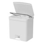 Lixeira De Cozinha Com Pedal E Aro Interno Polipropileno 20 L