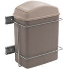 Lixeira De Cozinha Deslizante 8,8l De Embutir Com Corrediça L