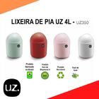 Lixeira De Cozinha Pia 4 Litros Com Tampa Basculante Varias C