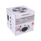 Lixeira de Embutir Cozinhas 5L Plástico e Aço Inox Cromado Casablanca