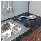 Lixeira De Embutir Flvx Hidro Redonda