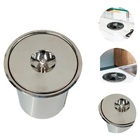 Lixeira De Embutir Inox 12 Litros