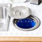 Lixeira De Embutir Para Bancada 5 Litros Aço Inox 304 Pingoo.