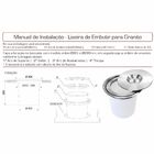 Lixeira De Embutir Para Granito 10 Litros