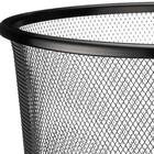 Lixeira De Metal Aramada Escritorio Quarto Cesto De Lixo 12 L