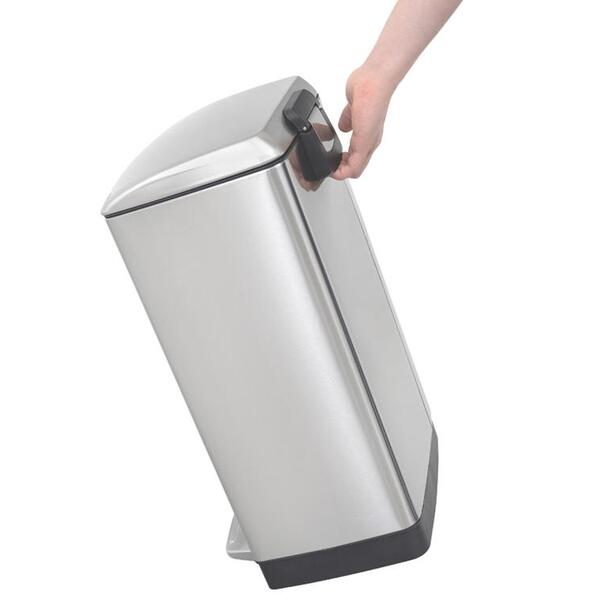 Lixeira De Pedal Inox D Slim 30l Tramontina