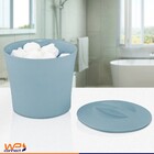 Lixeira De Pia Multiuso 3 Litros Com Tampa Cozinha Banheiro -