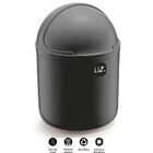 Lixeira De Pia Vermelha 4l Uz