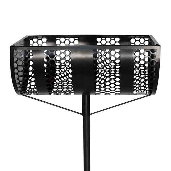 Lixeira De Rua Modelo Tela Moeda De 60cm