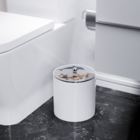 Lixeira Decorada Golfinho E Estrela Do Mar