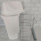 Lixeira Deslizante 14l Mobile Dimec Corrediças Trilho Para Ar