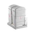 Lixeira Deslizante Dupla 20l - Schmitt