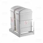 Lixeira Deslizante Dupla 20l - Schmitt