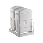 Lixeira Deslizante Dupla 20l - Schmitt