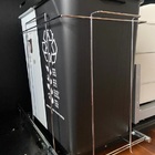 Lixeira Deslizante Dupla 20l Seletivo Organico Com Trilho Pre