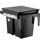 Lixeira Deslizante Dupla 30l Ecológica Para Cozinha Master Gr