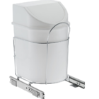 Lixeira Deslizante Embutida De Armário Aço Inox 12l Schmitt