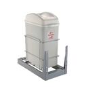 Lixeira Deslizante Simples 20l 230x515x455mm - Schmitt