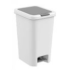 Lixeira Double C/pedal 10l-bc