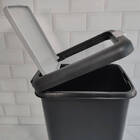 Lixeira Double C/pedal 15l-pt