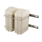 Lixeira Dupla 28,4x51x47cm Spring Luciane