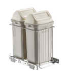 Lixeira Dupla Deslizante 20 Litros Embutir Separado Schmitt