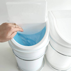 Lixeira Dupla Deslizante Preta 12l De Embutir No Armário