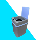 Lixeira Eletronica, Com Sensor Inteligente De 12 Litros
