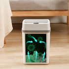 Lixeira Eletronica, Com Sensor Inteligente De 12 Litros