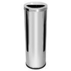 Lixeira Em Aço Inox 30l Com Aro Meia Lua