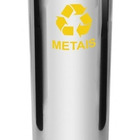 Lixeira Em Aço Inox Com Tampa Meia Esfera Pintada 22l Verde